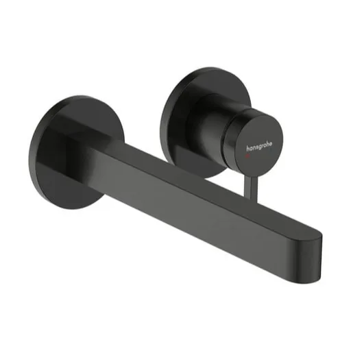 Hansgrohe Finoris umývadlová batéria bez podomietkového telesa kartáčovaný čierny chróm 76050340