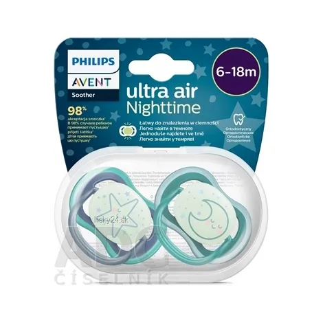 AVENT CUMLÍK 6-18M Ultra air nočný chlapec