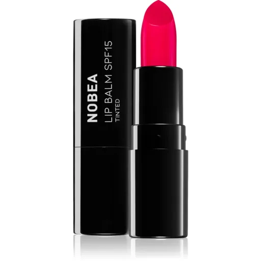 NOBEA Day-to-Day Lip Balm SPF 15 Tinted balzam na pery SPF 15 #L02 Cherry red 4 g