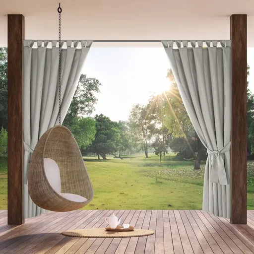 ArtFir Záves na terasu GARDEN P | sivá 155 x 200 cm