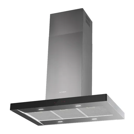 Ostrovčekový digestor Faber STILO GLASS SMART ISOLA X/BK A90