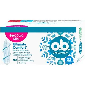 O.B. ProComfort Mini Tampons 32 ks (3574661371290)