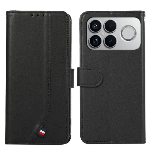 ABEEL DELICATE Peňaženkový obal POCO F8 Ultra čierny