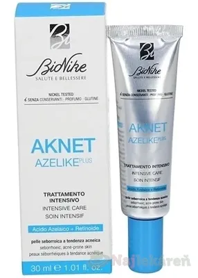 BioNike Aknet AZELIKEPLUS intenzívna starostlivosť proti nedokonalostiam aknóznej pleti 30 ml