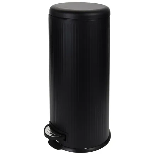 Odpadkový kôš s pedálom 30 l, 29,5 x 64 cm, čierna