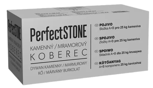 DEN BRAVEN PerfectSTONE - Mramorové kamienky biela, 25 kg