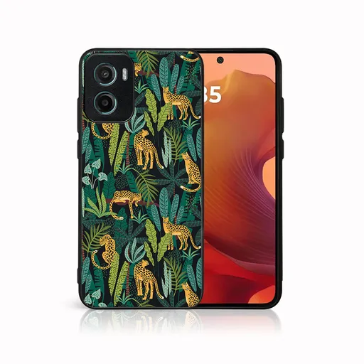 MY ART Ochranný kryt pre Motorola Moto G05 / Moto E15 LEOPARD (239)