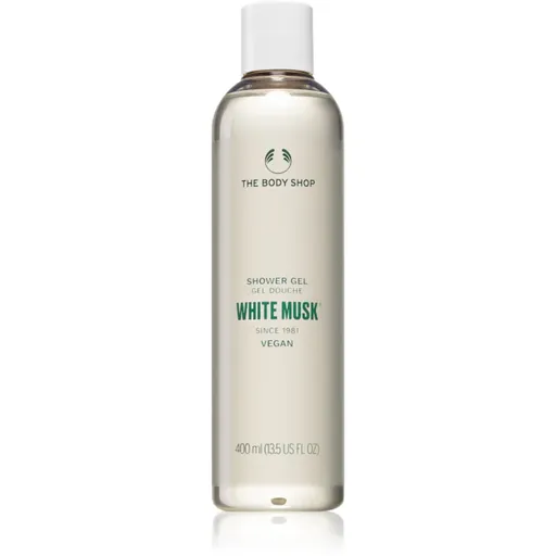 The Body Shop White Musk Shower Gel jemný sprchový gel 400 ml