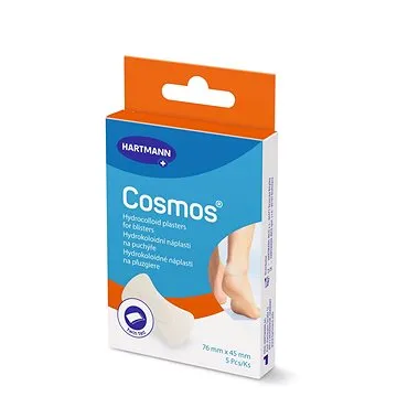 COSMOS Náplasť na pľuzgiere na päte (5 ks) (4049500487498)