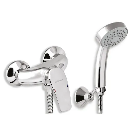 Sprchová batéria Novaservis Metalia 57 so sprchovacím setom 100 mm chróm 57065.0