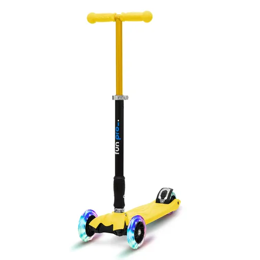 Fun pro TWO Detská kolobežka, od 5 rokov, LED kolesá, 80 kg, skladacie, výškovo nastaviteľné