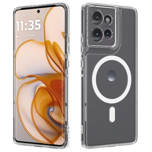 TRANSPARENT MAGSAFE Kryt pre Motorola Edge 50 priehľadný