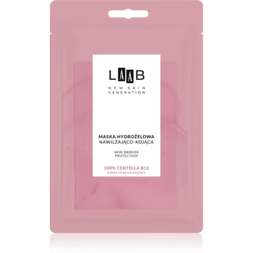AA Cosmetics LAAB 100% Centella B12 hydrogélová maska s hydratačným účinkom 1 ks