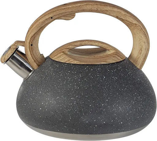 MAKRO - Čajník Tiilan 3L šedý pískací