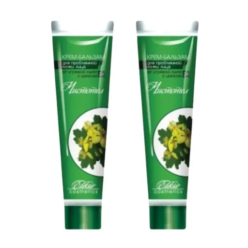 Zvýhodnený set: 2x Krémový balzam "Lastovičník extrakt" čistotel - Elixir - 40 ml