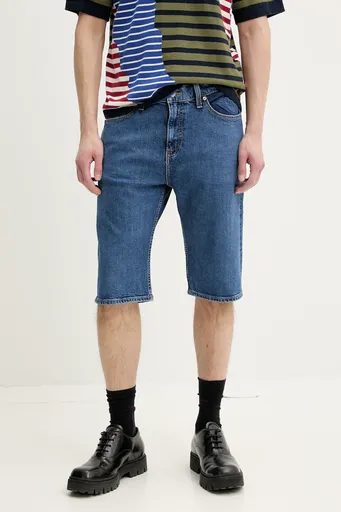 Rifľové krátke nohavice Tommy Jeans