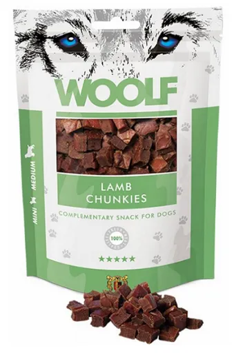 Woolf lamb chunkies 100 g