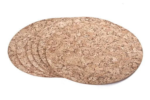 MAKRO - Podložka korok kruh 20cm, balenie 6ks