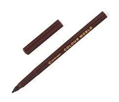 Popisovač Centropen 7550 hnedý valcový hrot 1mm