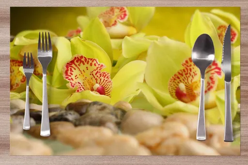 Prestieranie Zelená orchidea