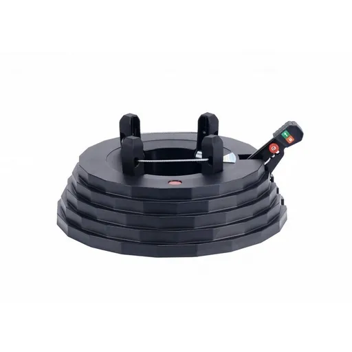 Stojan na vianočný stromček s pedálom Comfort Deluxe, čierna