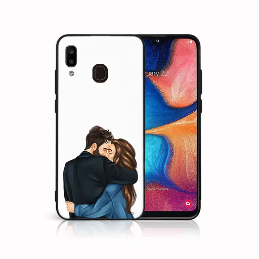 MY ART Ochranný obal pre Samsung Galaxy A20e COUPLE (117)