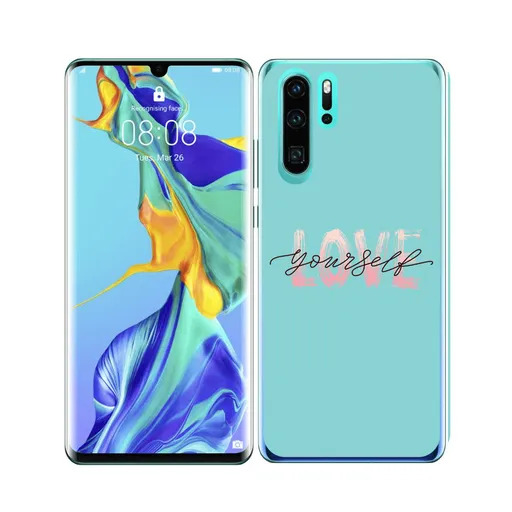 PROTEMIO MY ART Ochranný obal Huawei P30 Pro YOURSELF (051)