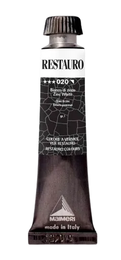 MAIMERI RESTAURO - Reštauračné farby 020 - zinc white, 20 ml