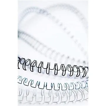 FELLOWES A4 6 mm čierny, balenie 100 ks (53218)