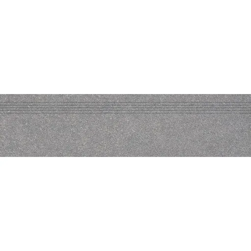 Schodovka Rako Block tmavo sivá 30x120 cm mat DCPVF782.1