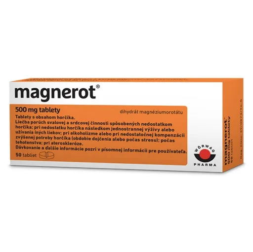 MAGNEROT 500 mg 50 tabliet