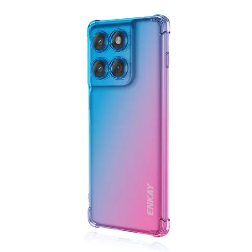 ENKAY GRADIENT Ochranný obal pre Motorola Edge 70 BLUE-PINK
