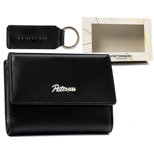Darčekový set pre ženy: peňaženka + kľúčenka Peterson