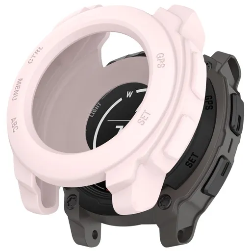 TPU HALF COVER Kryt pre Garmin Instinct E 45mm svetloružový