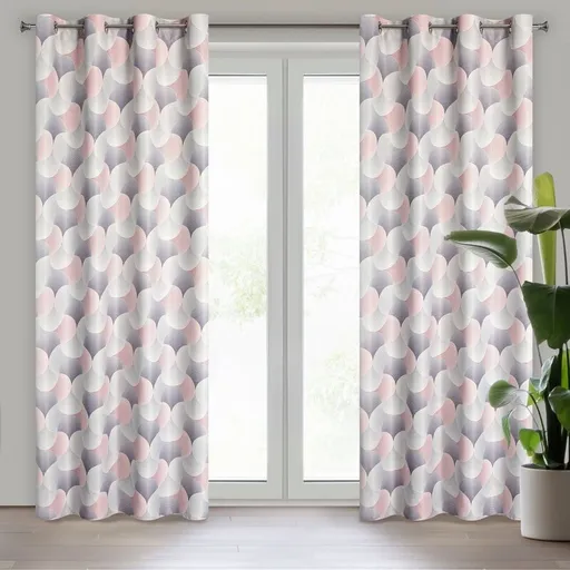 ArtFir Záves ASETA K | ružová 140 x 250 cm