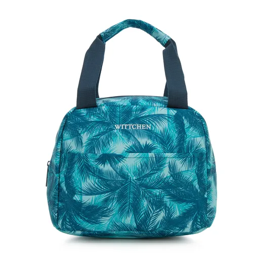 Obedová taška zaoblená tyrkysová 56-3-021-8P