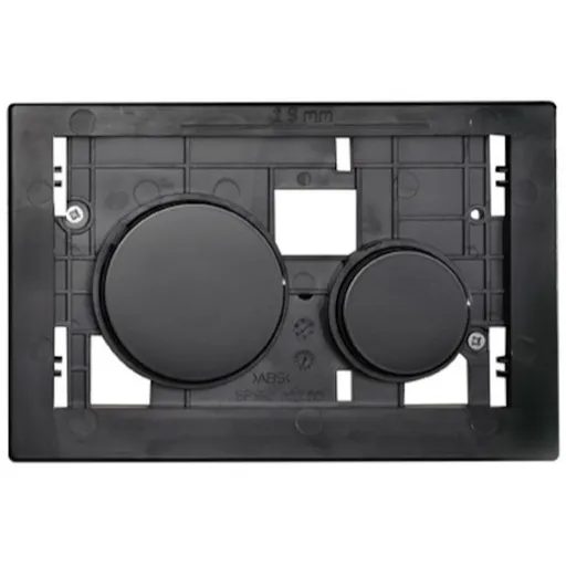 Tece Loop rámček s tlačidlami z plastu v čiernej farbe 9240667 9.240.667
