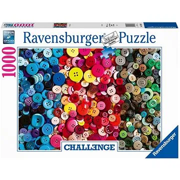 Ravensburger  165636 Gombíky Výzva 1000 dielikov (4005556165636)