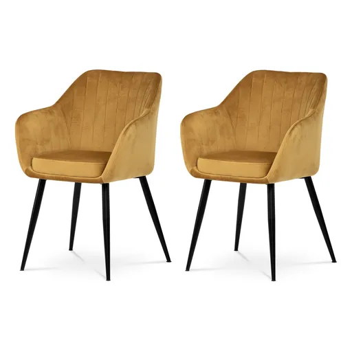 Sada jedálenských stoličiek PIKA YEL4, 2 ks