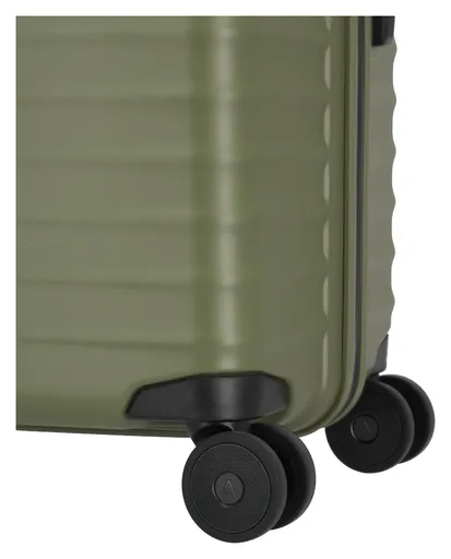 Veľký škrupinový kufor Titan Upgrade L Forest green