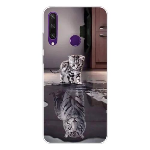 ART Silikónový kryt Huawei Y6p CAT TIGER