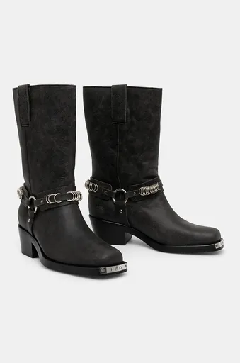 Kožené členkové topánky IRO Motty Used