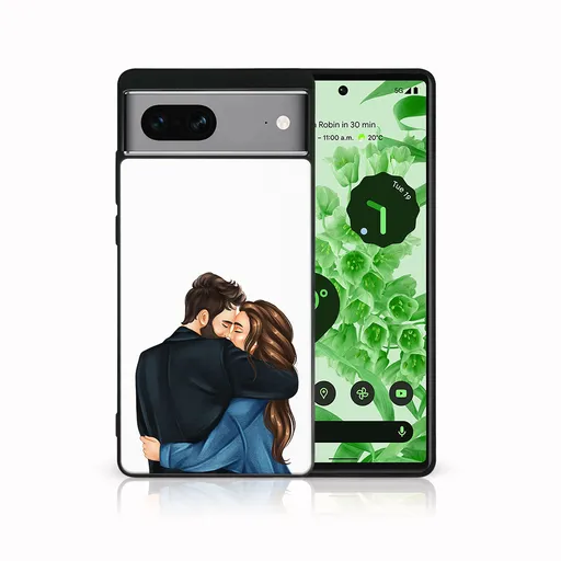 MY ART Ochranný kryt pre Google Pixel 7a COUPLE (117)