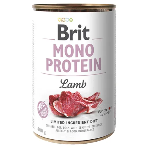 Brit MONO PROTEIN Lamb konzerva pre psov 400 g