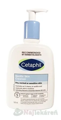 Cetaphil EM Micelárna emulzia na čistenie pleti 500 ml