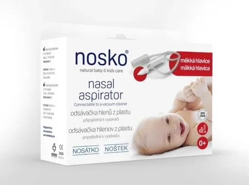 nosko Odsávačka hlienov - Original soft head s mäkkou hlavicou, pripojiteľná k vysávaču 1 ks