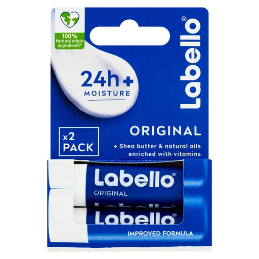LABELLO Original Ošetrujúci balzam na pery 2 x 4,8 g