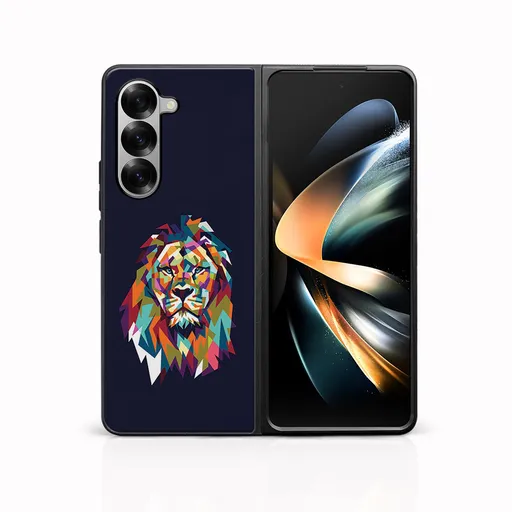 MY ART Ochranný kryt pre Samsung Galaxy Z Fold6 5G LION (246)
