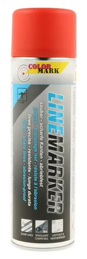 COLOR MARK LINEMARKER - Značkovací sprej na trvalé značenie čiar červená, 0,5 L