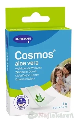 Cosmos Náplast s aloe vera 6 cm x 0.5 m 1 ks